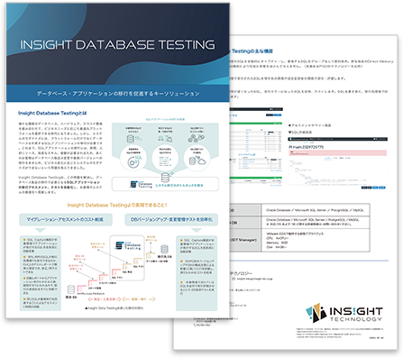 Insight Database Testing